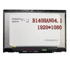 ЖК-экран для ноутбука 14,0 дюйма, сенсорный дигитайзер в сборе для HP Pavilion X360 14-cd0009la FHD 1920*1080, сменная панель B140HAN04.1