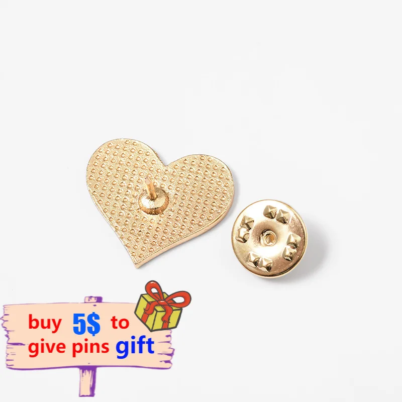 Эмалированная шпилька в форме сердца ЛГБТ яркий флаг Женская бисексуальная