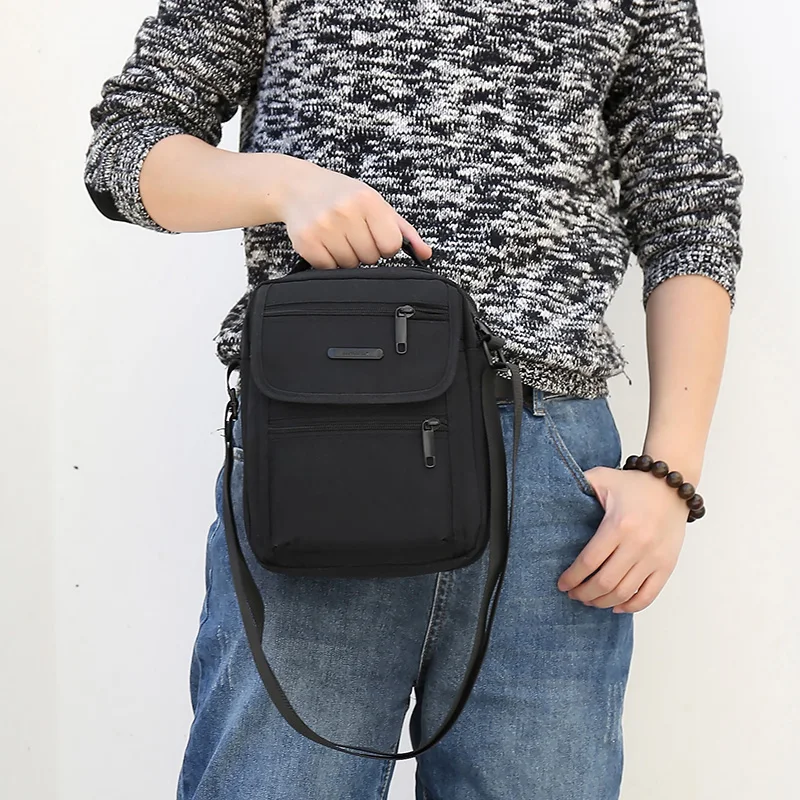 

Casual Fashion Oxford Men Bag Retro Shoulder Bag Trendy Men's Business Messenger Bag Crossbody Bags