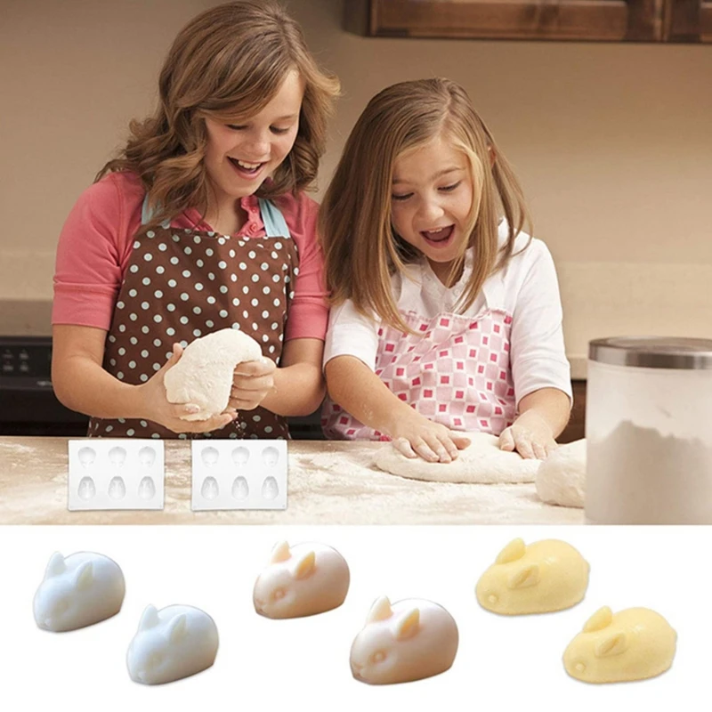 

Paste Mould Press Baking Utensils Food-grade Silicone Fondant Cake Mold Cake Plunger Household Cake Decoration Easy Safe