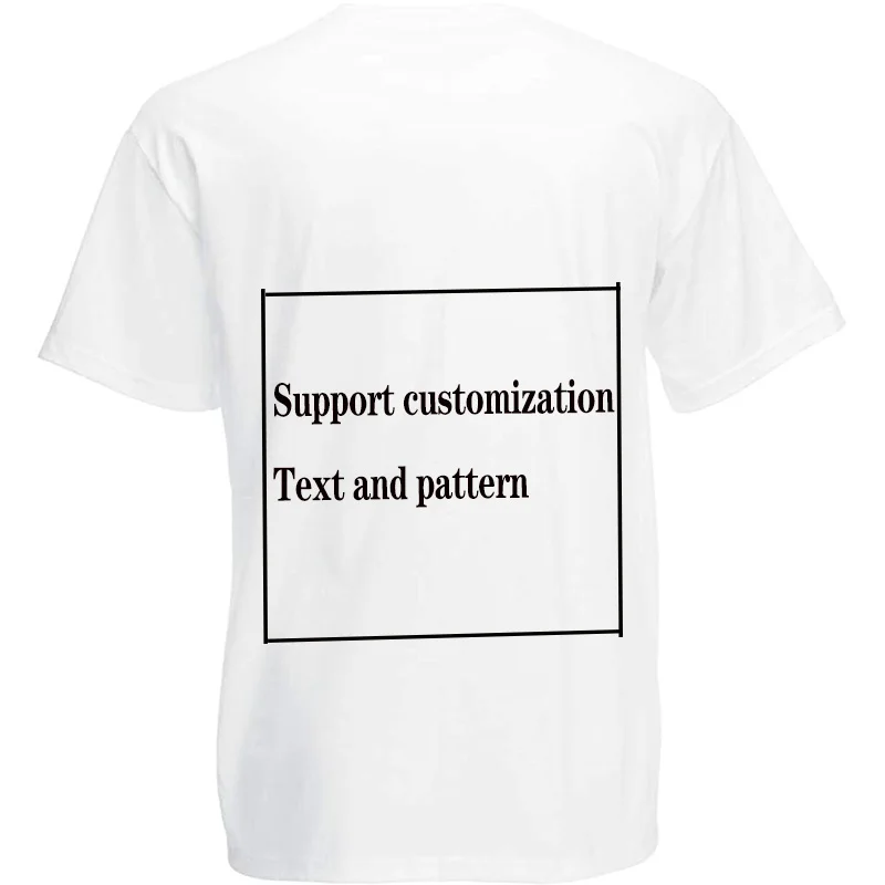 

2021 Summer Men's T-shirt Anime Character Pattern Simple Printing Casual High-quality Cotton All-match Loose Men's Clothing