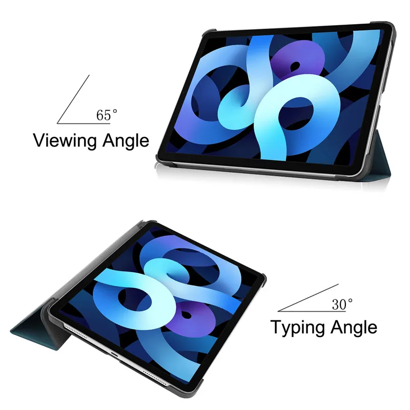 Чехол для iPad Air 2020 10 9 дюйма складная подставка из искусственной кожи защитный
