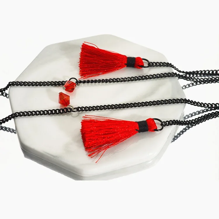 1 шт в ретро стиле с бахромой и металлическими ремень цепочка для очков женщин