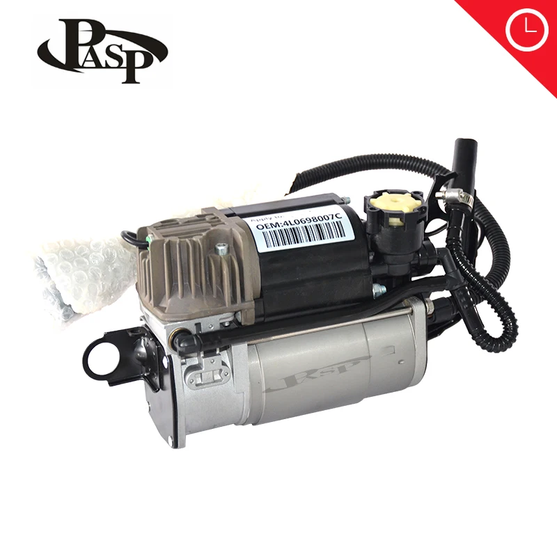 

Пневматическая подвеска для Audi Q7 компрессор насос 4L0698007C старая модель амортизатор Замена Пневматическая часть