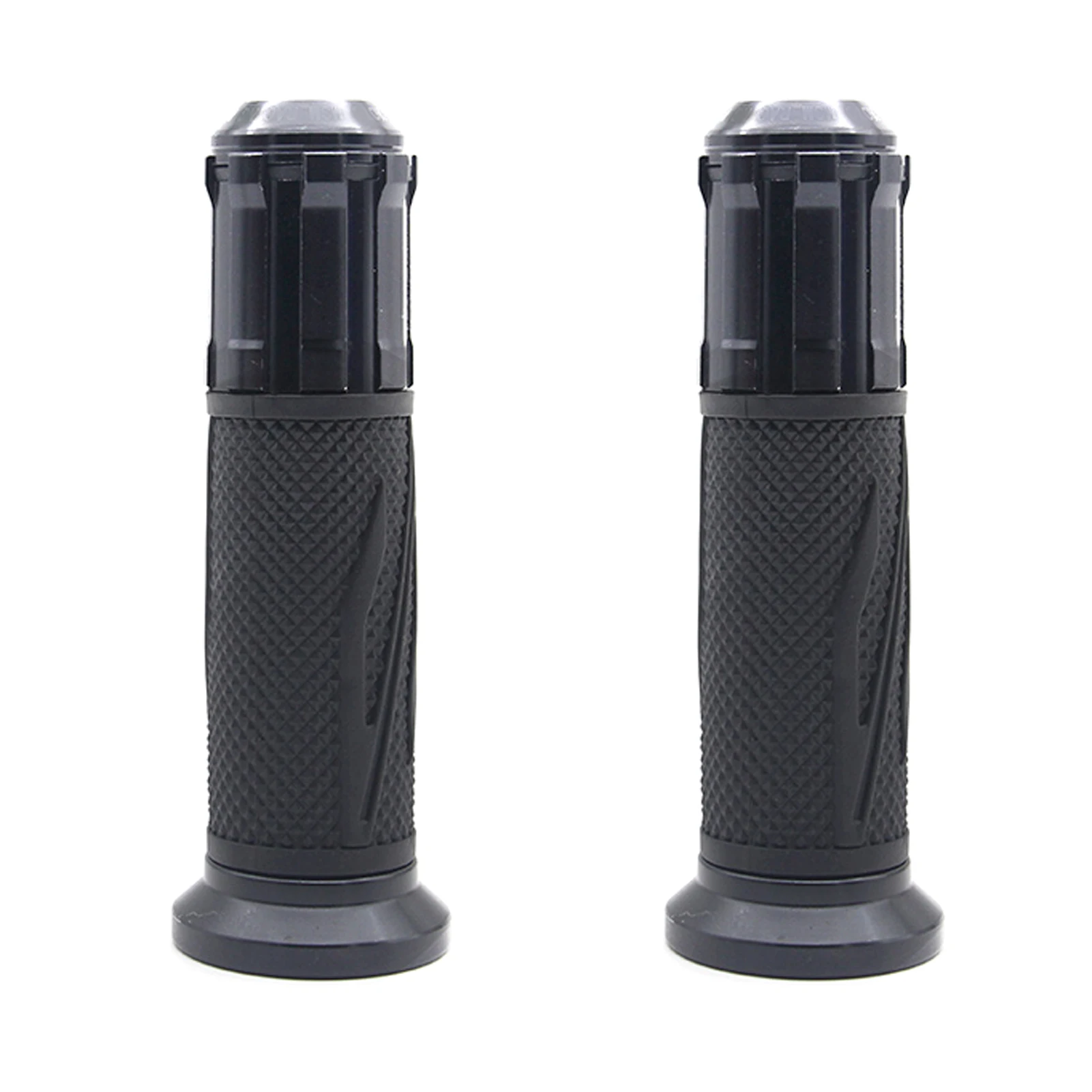 

1pair Aluminum Alloy Motorcycle Handlebar Grip Multifunction Road Race Dust Resistant Repair Fashion Replacement Parts Durable