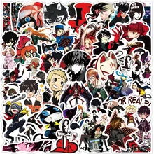 Persona 5 Game Stickers Laptop Guitar Luggage Fridge Skateboard Waterproof Graffiti Decal Kids Toys Anime Car Accessories