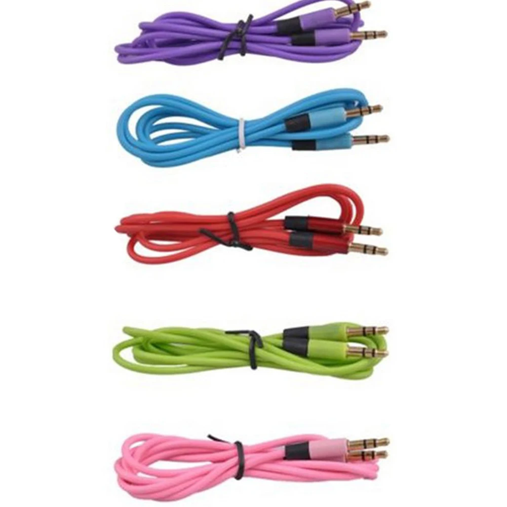 

HOT SALESNew Arrival 3.5mm Universal Male to Male Stereo Audio AUX Patch Headset Cable for iPhone