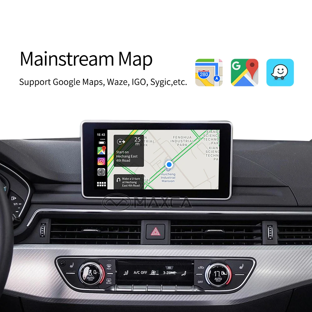 Беспроводной Carplay Android автоинтерфейсная коробка для Audi Q3 Q5 Q7 Оригинальное