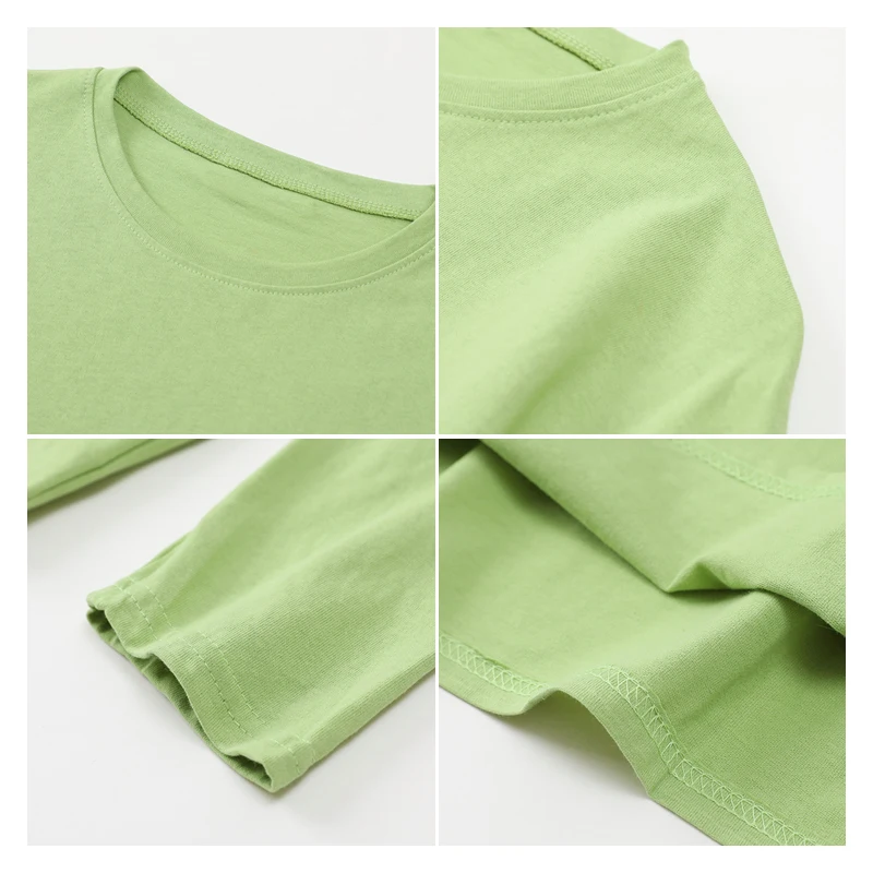 

Nbpm Spring Summer 2021 Fashion Women's T-Shirts Long Sleeve Tees Top T-Shirt Female Clothing Basic Cute Cotton Ladies