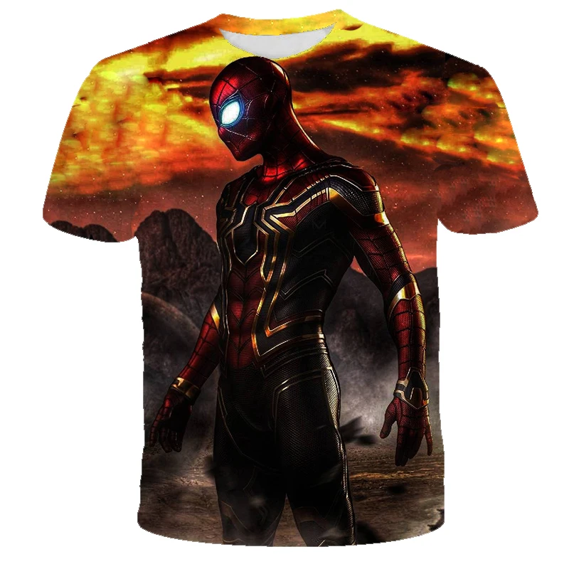 С героями комиксов Марвел мужская одежда 2021 Новое летнее платье