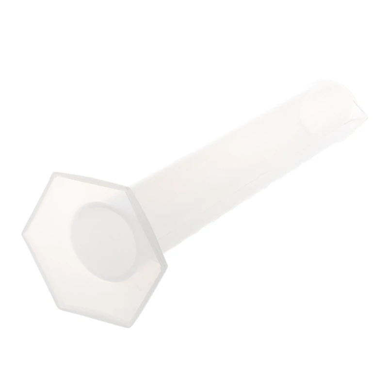 

Lab Set 500mL Capacity Clear White Plastic Graduated Cylinder