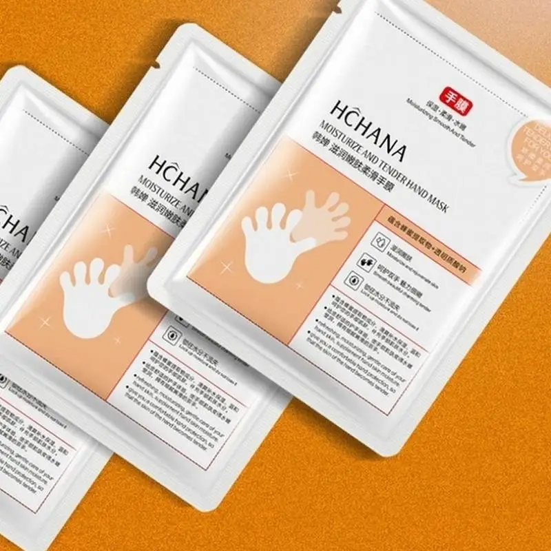 2 шт. увлажняющая Медовая маска для рук шелковая Лыжная улучшает сухое