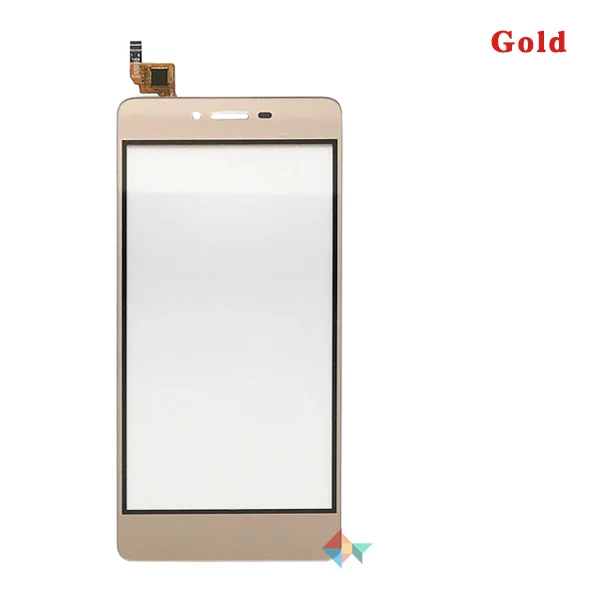 Высокое Качество 5,0 ''Для Micromax Q409 сенсорный экран дигитайзер Передняя стеклянная линза сенсорная панель - Цвет: Gold No Tool