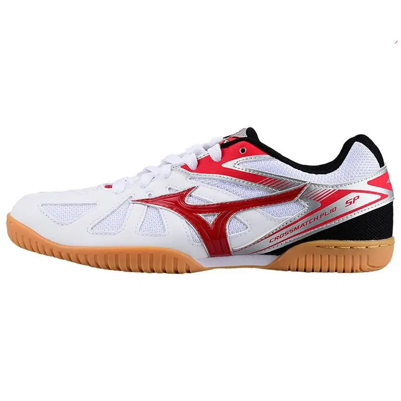 Оригинальная обувь Mizuno Cross Match Plio Cn для настольного тенниса для мужчин и женщин; обувь для тренировок в помещении; амортизирующая национальная команда; кроссовки - Цвет: 81GA183462