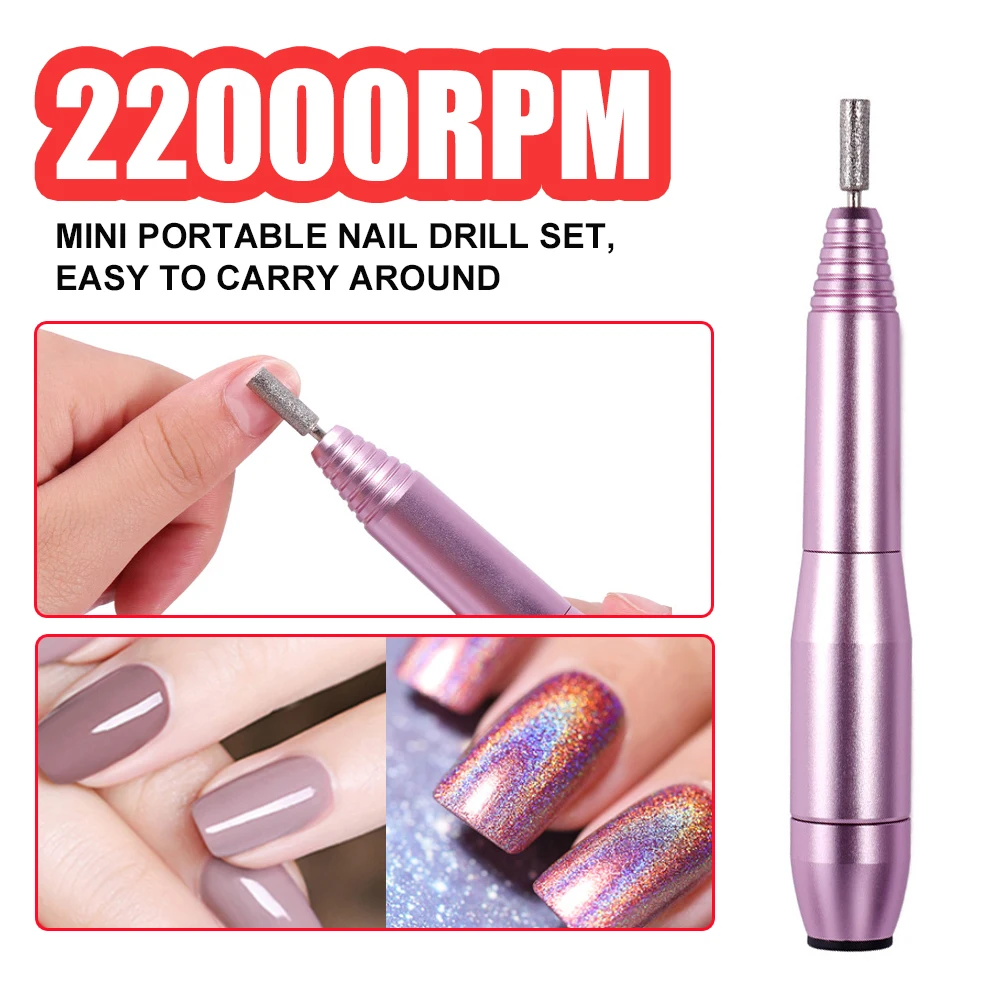 

20000 RPM Electric Nail Drill Machine Manicure Drill Machine Pedicure Drill Professional Nail Salon Strong Nail Tools