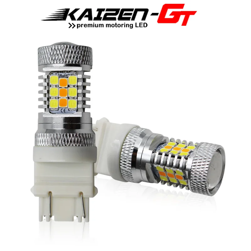 Высокомощный желтый/ксеноновый белый T25 3157 3457 31 SMD 3357 светодиодный светильник для