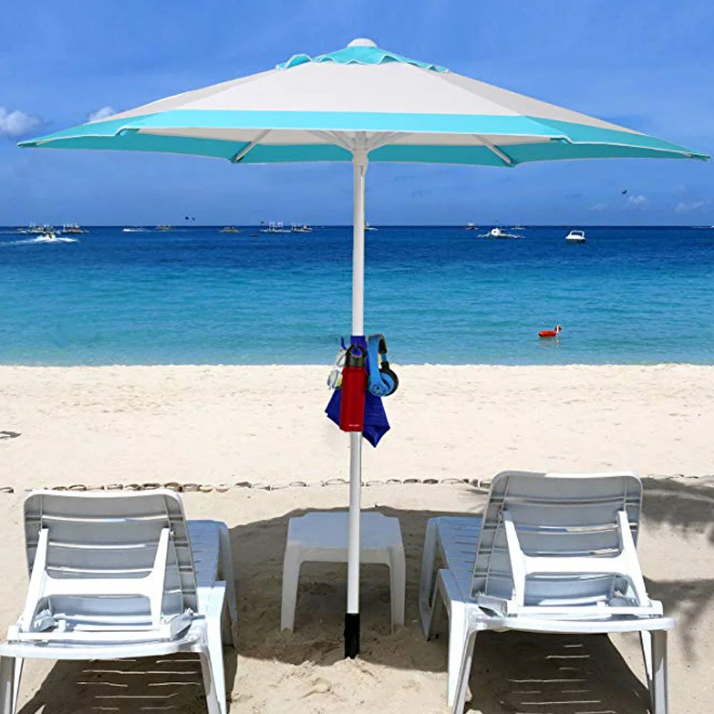 

2021 High Quality Outdoor Beach Umbrella Hook Nail Four Legs Hooks Garden Umbrella Plastic Four Prongs Hanger Gancho Haak