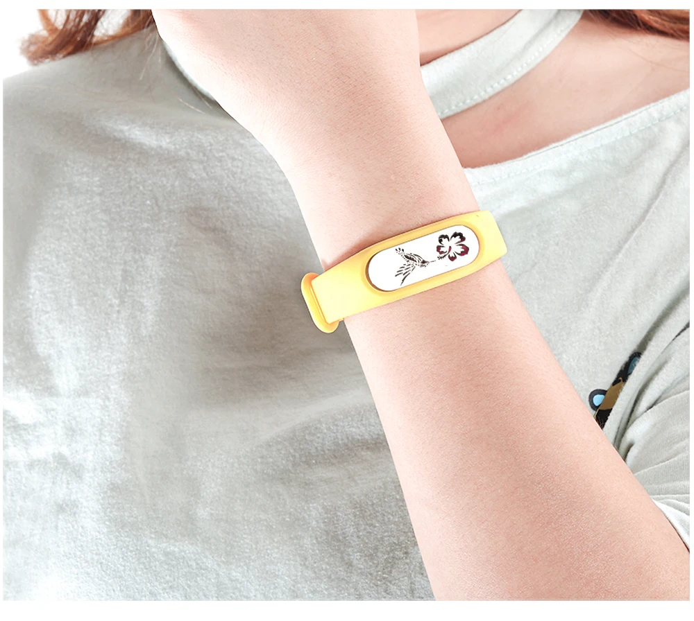 Ubelike летний регулируемый браслет из нержавеющей стали с защитой от комаров, диффузор эфирного масла, браслет, силиконовый браслет с ароматом