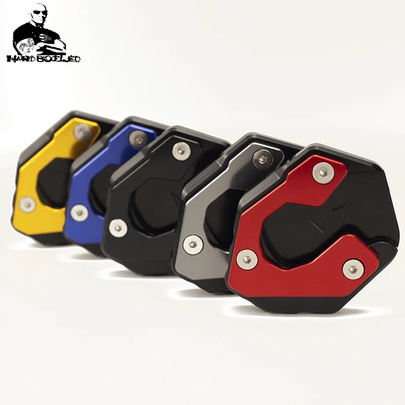 Moto подставка для ног подножка сбоку расширение Pad Поддержка пластина для Yamaha MT07 MT 07 MT-07- moto rcycle