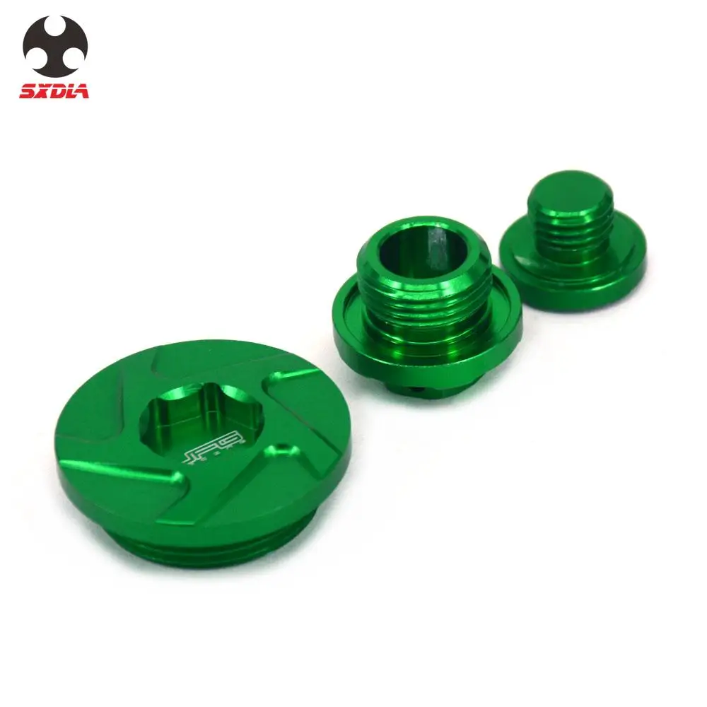 

Грязи велосипед двигатель ГРМ колпачки масло наполнитель заглушка картера крышка для Kawasaki KX250 19 KX250F 11-18 KX450F 09-19 KLX450R 2008-2015