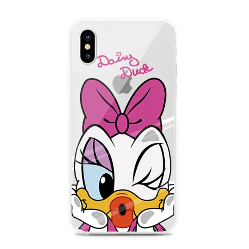 3 Милый чехол с рисунком Микки для iPhone 6, 6s, 7, 8 Plus, мягкий силиконовый чехол для телефона, чехол для iPhone 11 Pro, X, XR, Xs Max, чехол - Цвет: 3
