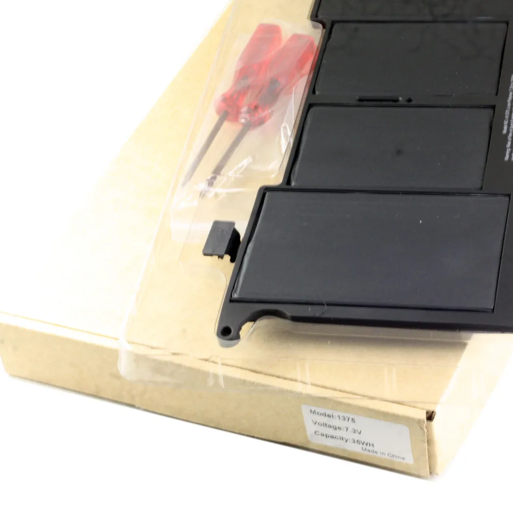 Подлинный A1322 A1382 A1185 A1321 A1245 A1375 Батарея для APPLE MacBook Pro Air 13 15 13 1" A1405 A1406 - Цвет: OEM A1375