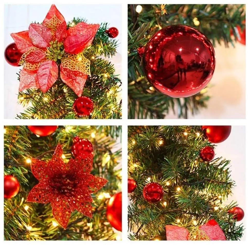 Рождественская гирлянда ветка украшение для уличной лестницы (2 7 м) (без