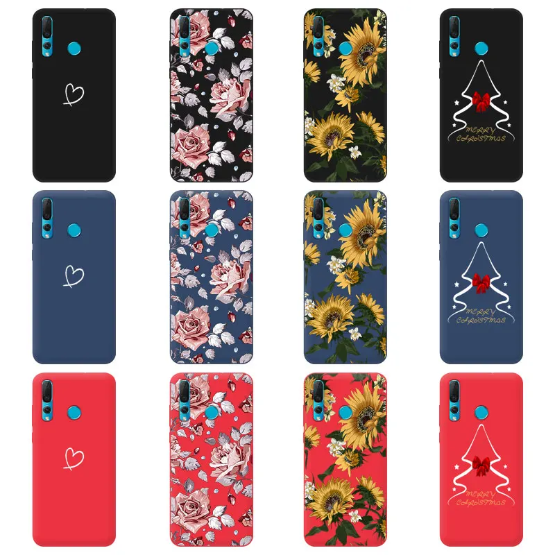 Для huawei P smart 2019 Enjoy7S силиконовый чехол для P20 P10 Lite Plus Pro Nova3e Матовый телефон случае