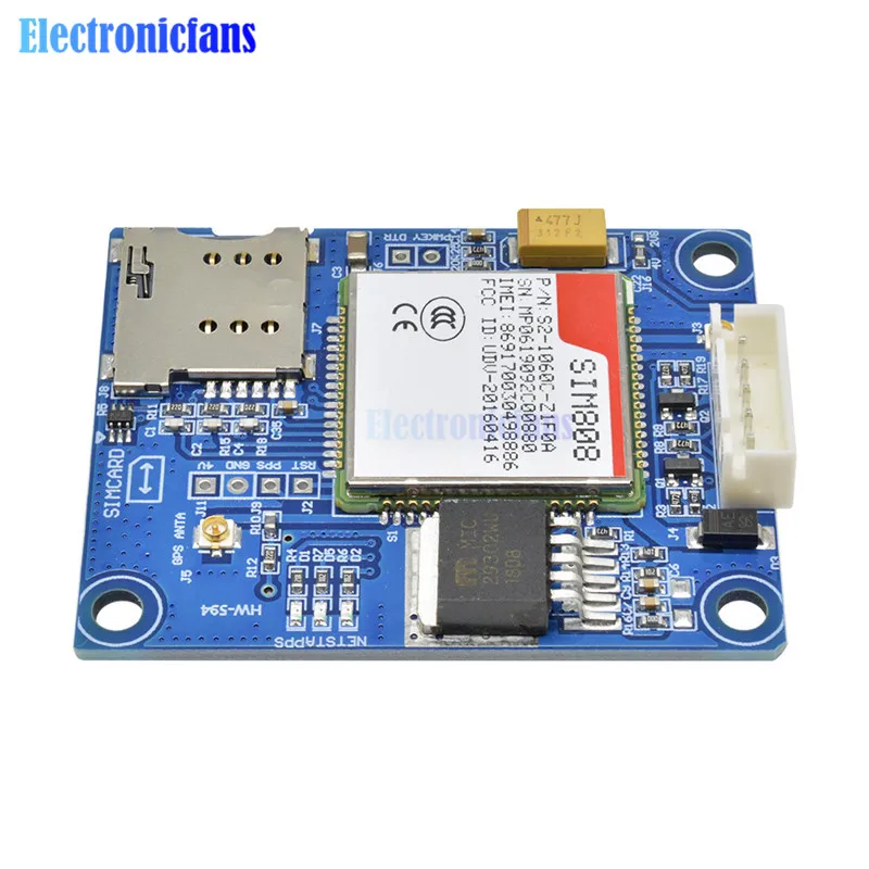 Модуль разработки diymore SIM808 вместо SIM908 GSM GPRS GPS Bluetooth SMS модуль мини коммутационная