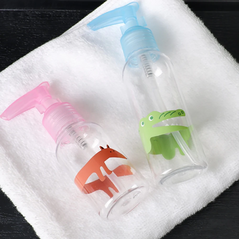 Модное пластиковое прозрачное эмульсионное Сопло-бутылочки косметический