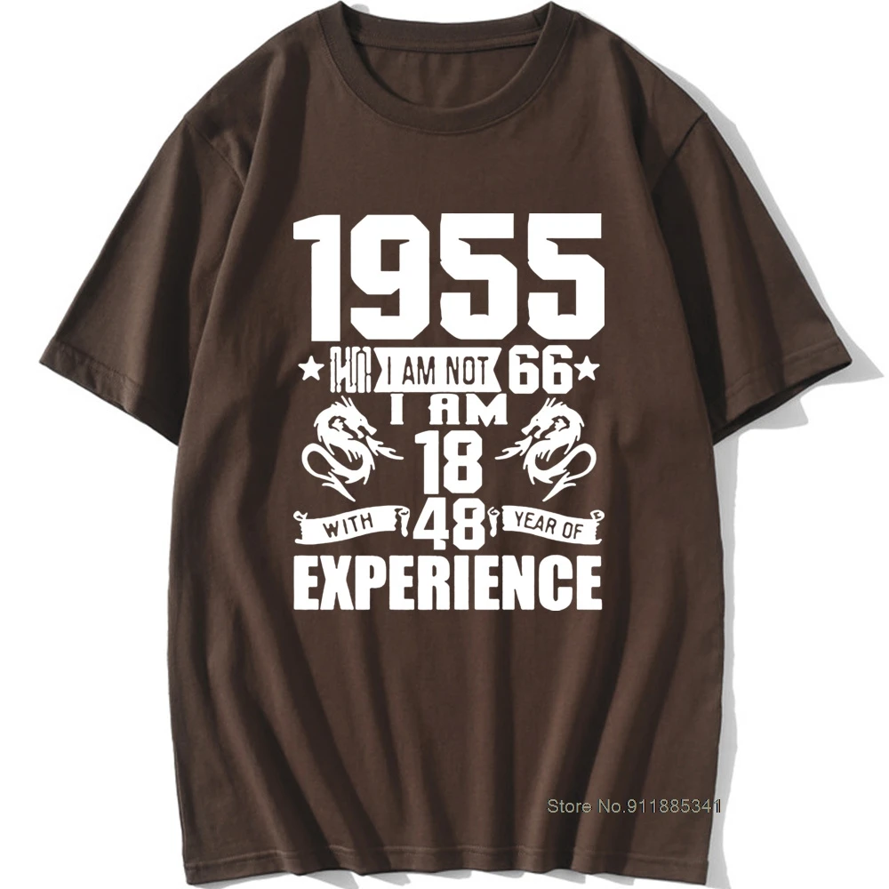 Футболка мужская хлопковая с коротким рукавом 66 лет | Мужская одежда