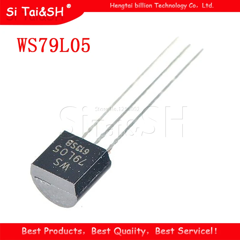 20 шт 79L05 TO92 WS79L05 TO 92 5V 100mA DIP регулятор напряжения|Интегральные схемы| |