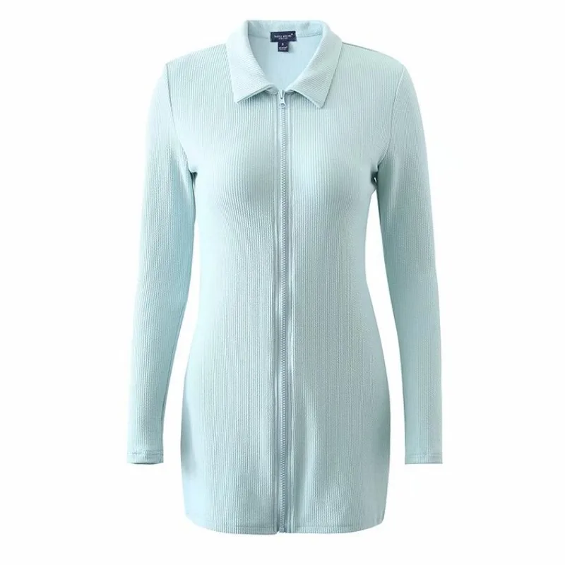 

Sexy Knitted Bodycon Sweater Dress Women Autumn Retro V-neck Long Sleeve Dress Elegant Female Party Club Dress Vestidos 2021