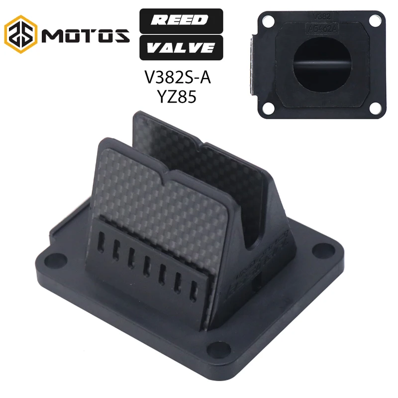 

Alconstar углеродного волокна тростниковый клапан для Yamaha YZ85 2002-2019 мотоцикл тростниковый клапан для VForce3 V382S-A