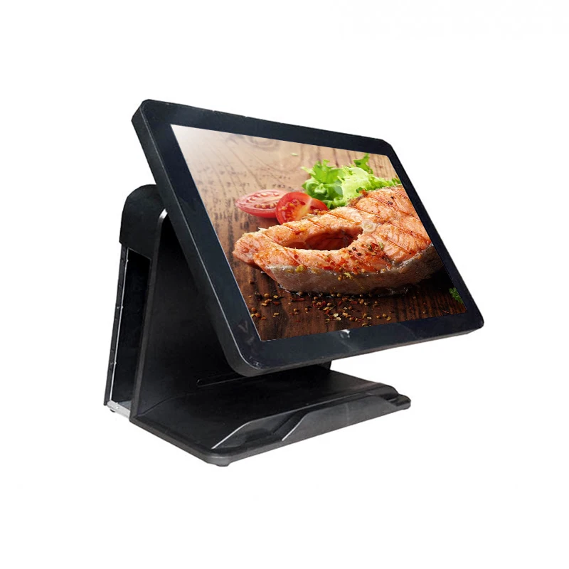 ПК компьютер windows кассовый аппарат pos все в одном 15-дюймовый емкостный сенсорный