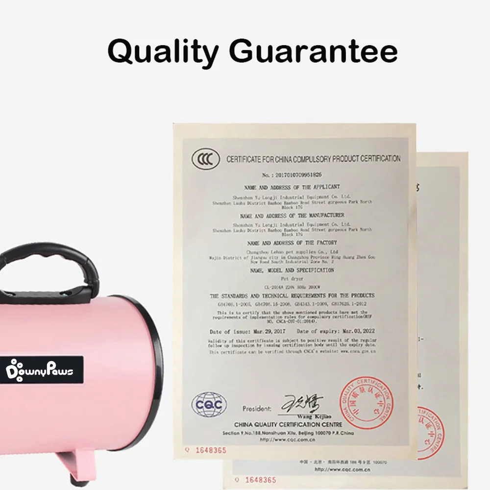 Secador de pelo con aire c&aacute;lido para perros y gatos, soplador con potencia para aseo r&aacute;pido de mascotas peque&ntilde;as, medianas y grandes, 2800W-4