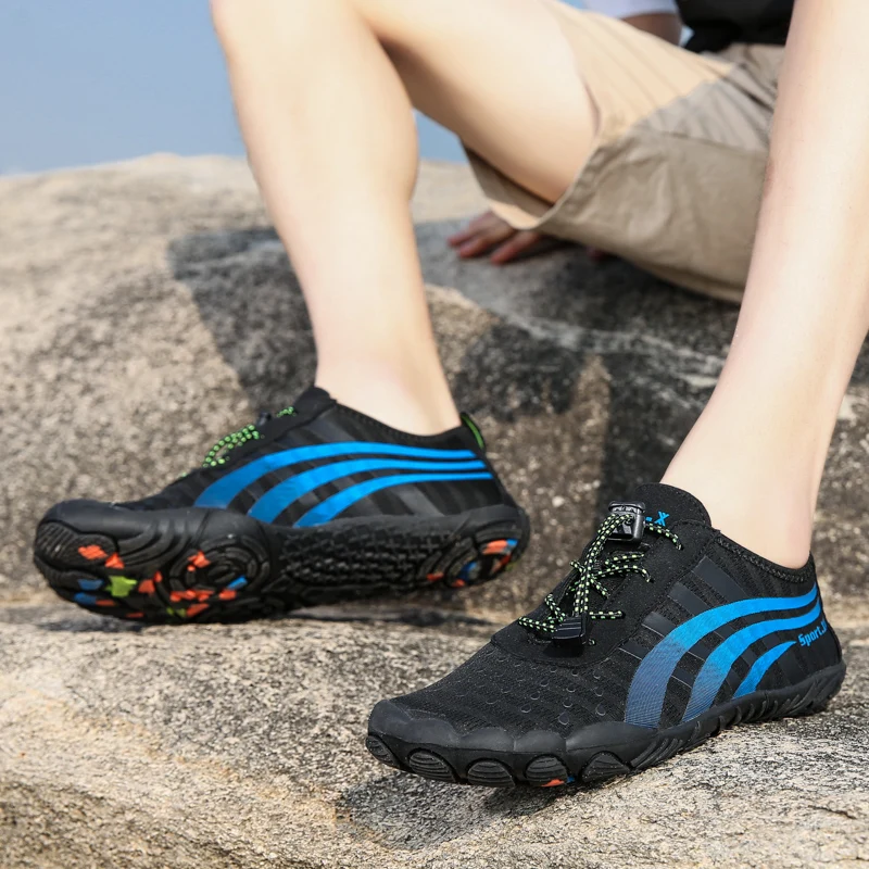 

Couple Wading Shoes Unisex 2021 Summer Breathable Waterproof Quick-drying Sports Shoes Beach Swimming Shoes Wave Diving Shoes