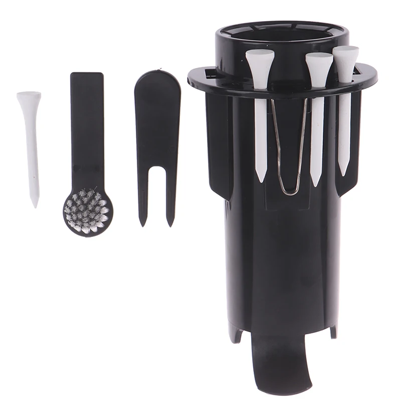 Новая портативная футболка мяч для гольфа Держатель Для Гольфа Тройники Pro Clip Caddy