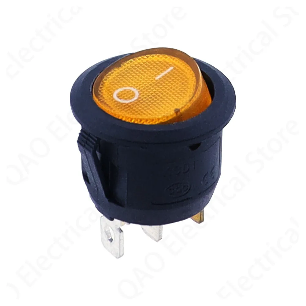 

Кнопка включения/выключения KCD1 12В 20А красный