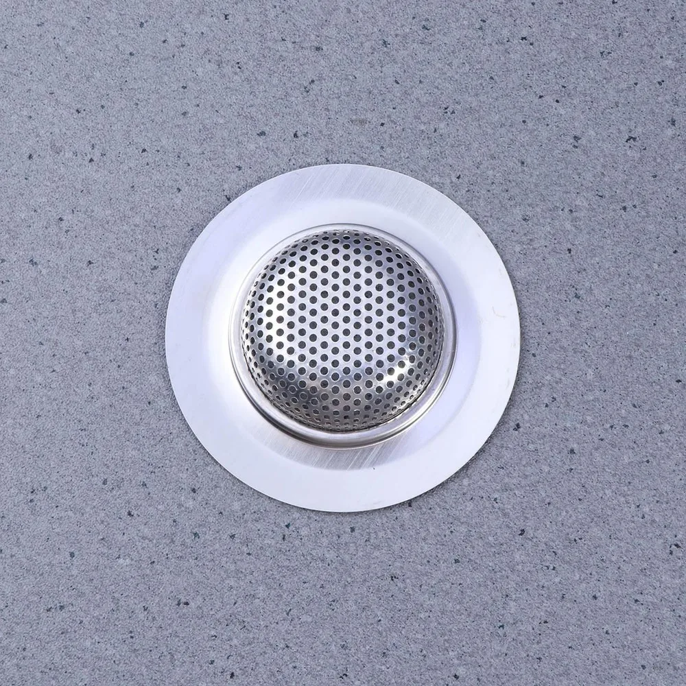

7cm Kitchen Sink Filter Sink Strainer Anti-blocking Stainless Steel Drain Mesh Basket