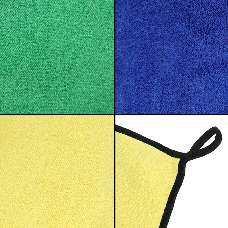 

3PCs Extra Soft Car Wash Microfiber Towel Car Care Cloth Detailing Car WashTowel