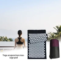 massage acupuncture yoga mat acupressure pillow cushion body back muscle pain relief acupuncture mat