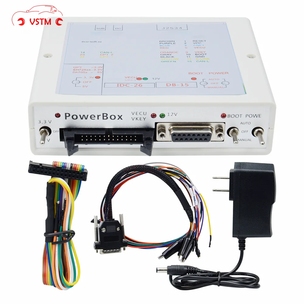 

New arrival ECU Programmer Power Box to Openport J2534 Power Box JTAG Multi-Purpose Connectors For Sale Free Shipping