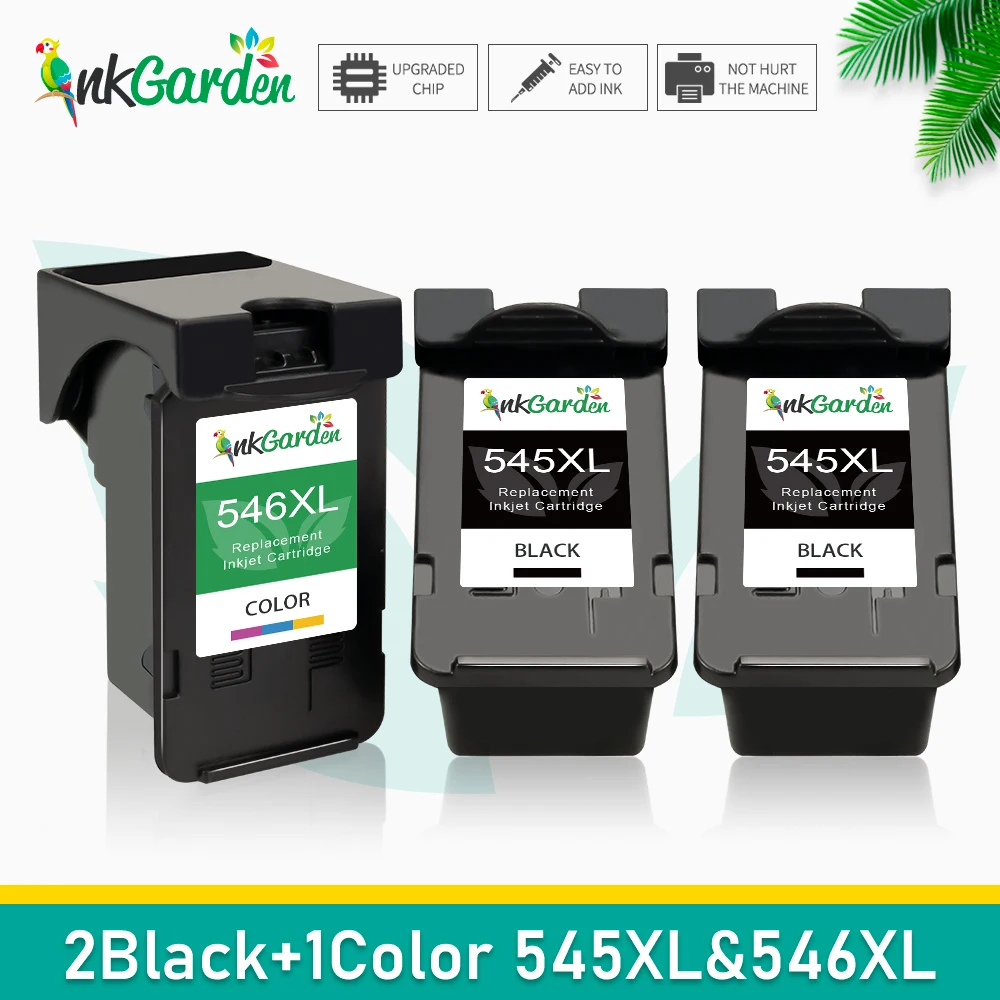 Чернильный картридж для Canon 545 XL CL546 Pixma MG3053 MX490 MX494 MX495 1-3 шт. | Компьютеры и офис