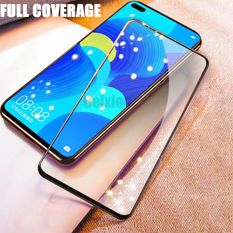 Полное покрытие экрана из закаленного стекла для Xiaomi Redmi K30 Защитная пленка Pro