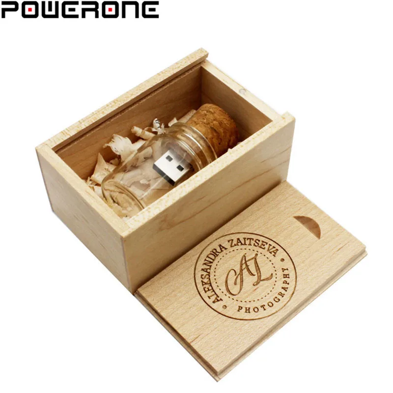 Usb-флеш-накопитель POWERONE деревянный 4-64 Гб | Компьютеры и офис