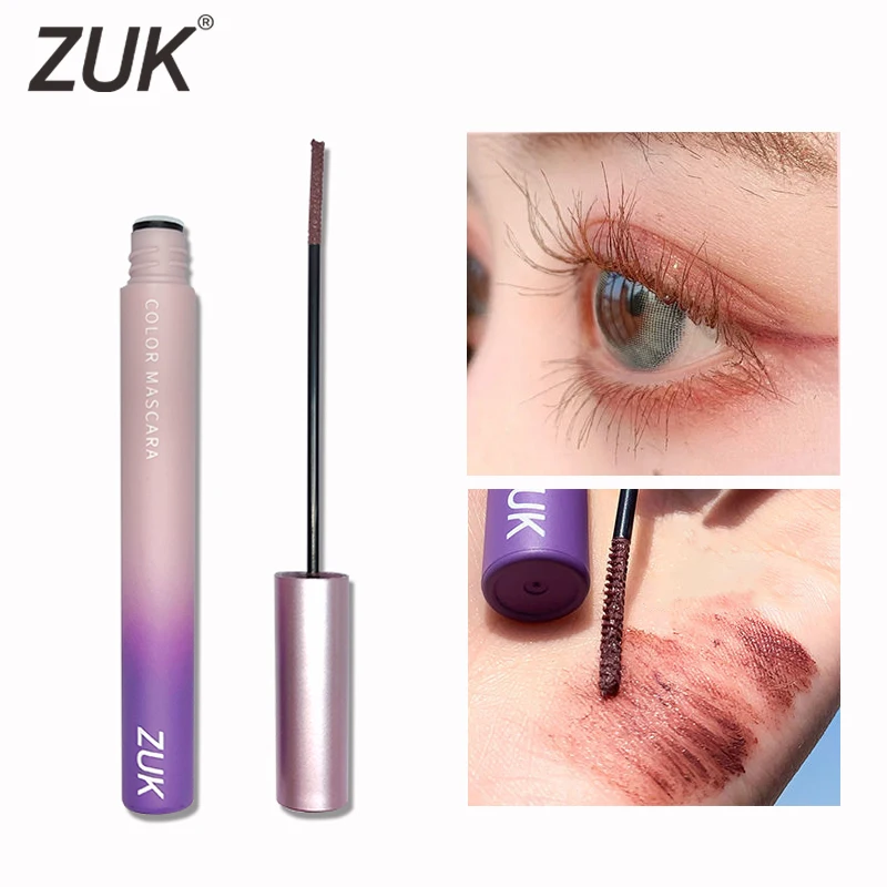 

ZUK 4 Colors Magic Color Mascara Volume Waterproof Lash Extensions Makeup Silk Graft Growth Fluid Professional For Eye Cosmetic