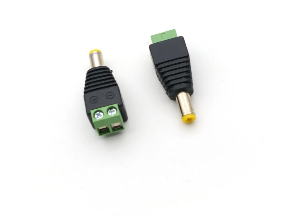 5 шт. Штекерный адаптер питания постоянного тока мм x 2 1 для камеры