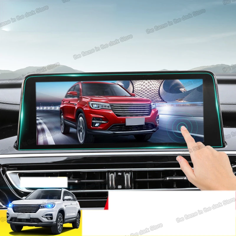 

LCD car dashboard GPS Navigation screen film protective sticker for changan cs75 2018 2019 2020 2021 accessories touch media
