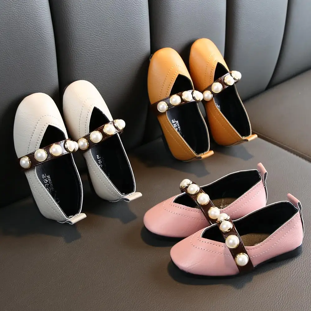 Обувь принцессы для девочек кожаная яркая школьная обувь на низком каблуке с